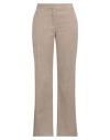 Aniye By Woman Pants Khaki Size 10 Cotton In Beige