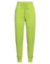 Aniye By Woman Pants Lime Green Size S Wool, Cashmere