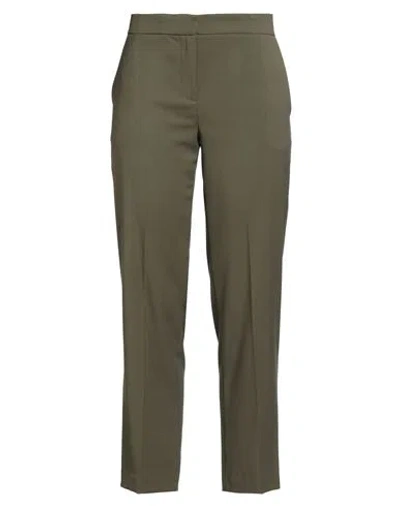 Aniye By Woman Pants Military Green Size 6 Polyester, Viscose, Elastane