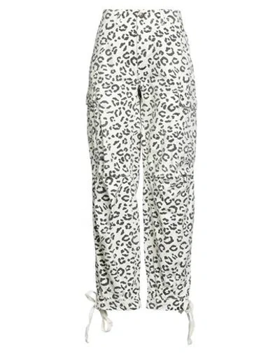 Aniye By Woman Pants Off White Size 25 Cotton
