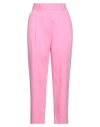 Aniye By Woman Pants Pink Size M Cotton, Polyester, Elastane