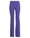 Aniye By Woman Pants Purple Size 10 Polyester, Elastane In Blue