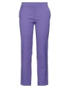 Aniye By Woman Pants Purple Size 6 Polyester, Elastane