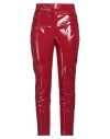 Aniye By Woman Pants Red Size 8 Polyester, Elastane, Polyurethane Coated