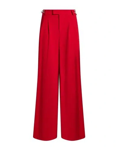 Aniye By Woman Pants Red Size L Polyester, Elastane