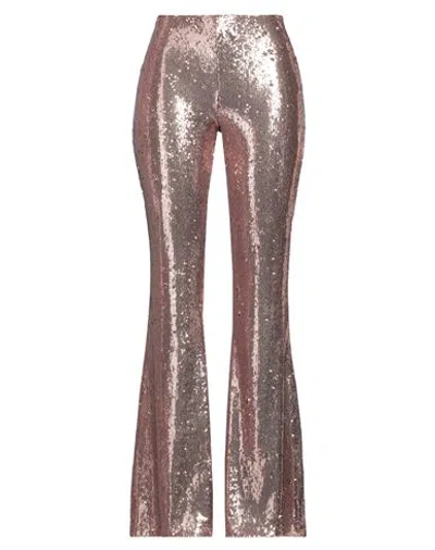 Aniye By Woman Pants Rose Gold Size 8 Polyester, Polyamide