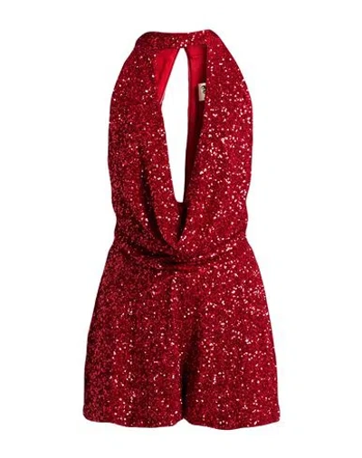 Aniye By Woman Playsuit Red Size Xs Polyester, Elastane