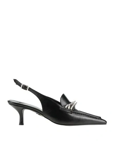 Aniye By Woman Pumps Black Size 8 Cow Leather
