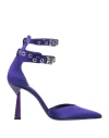 Aniye By Woman Pumps Purple Size 9 Textile Fibers