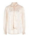 Aniye By Woman Shirt Beige Size 8 Acetate, Silk In Beige