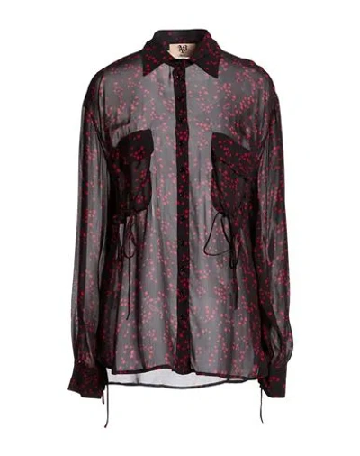 Aniye By Woman Shirt Black Size M Viscose In Multi