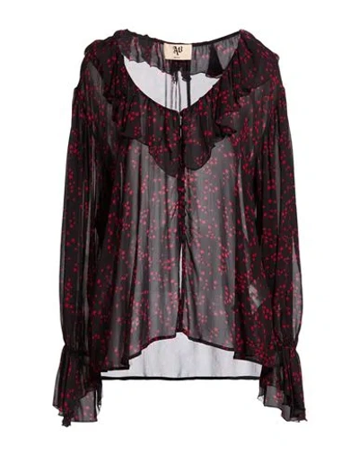 Aniye By Woman Shirt Black Size M Viscose In Brown