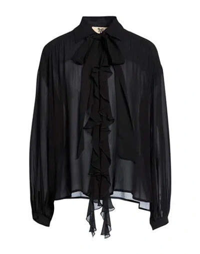 Aniye By Woman Shirt Black Size Xxs Viscose