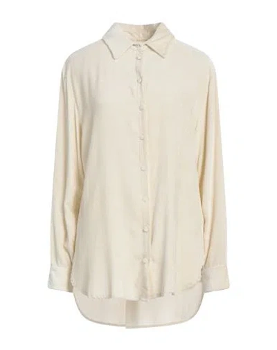 Aniye By Woman Shirt Cream Size 4 Viscose In White