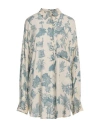 Aniye By Woman Shirt Cream Size 8 Viscose In White