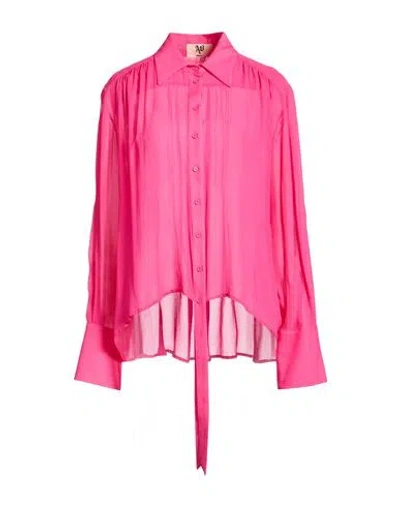 Aniye By Woman Shirt Fuchsia Size M Viscose In Pink