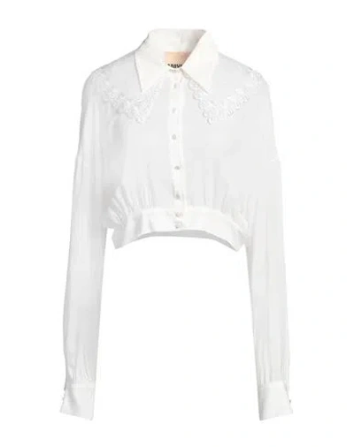 Aniye By Woman Shirt Off White Size 4 Viscose