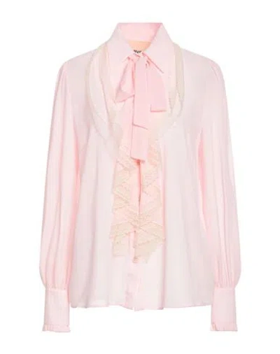 Aniye By Woman Shirt Pink Size 6 Polyester, Polyamide