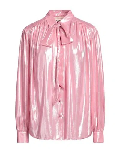Aniye By Woman Shirt Pink Size 6 Polyester