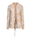 Aniye By Woman Shirt Sand Size 8 Polyamide, Elastane In Beige