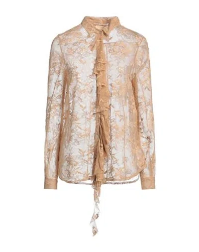 Aniye By Woman Shirt Sand Size 8 Polyamide, Elastane In Beige