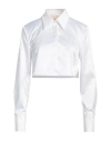 Aniye By Woman Shirt White Size 4 Polyester, Elastane