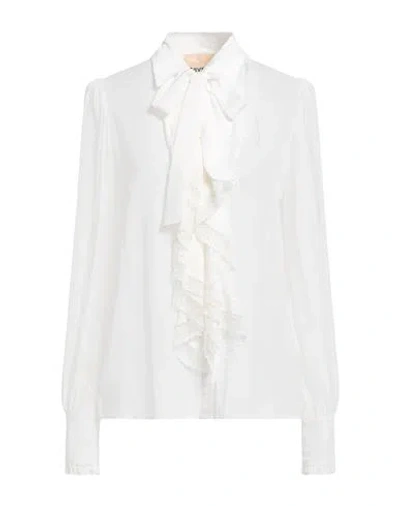 Aniye By Woman Shirt White Size 8 Viscose