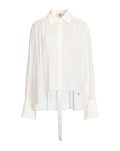 Aniye By Woman Shirt White Size S Viscose