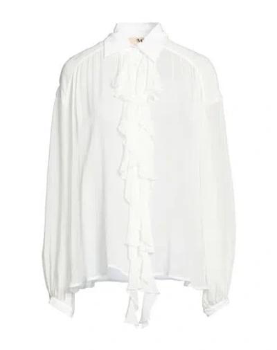 Aniye By Woman Shirt White Size S Viscose