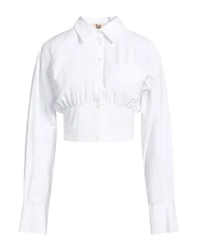 Aniye By Woman Shirt White Size Xs Cotton, Polyamide, Elastane