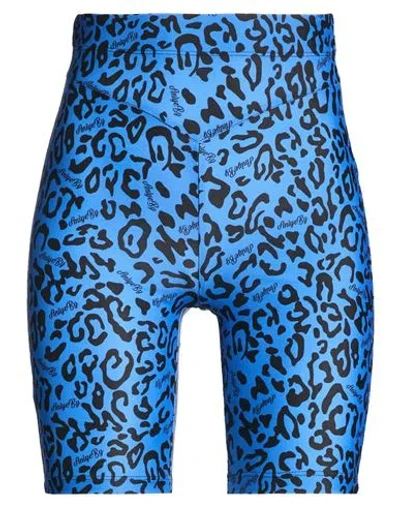 Aniye By Woman Shorts & Bermuda Shorts Blue Size 2 Polyamide, Elastane