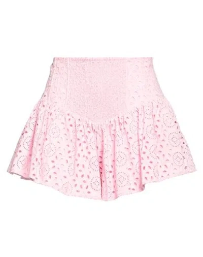 Aniye By Woman Shorts & Bermuda Shorts Pink Size 8 Cotton
