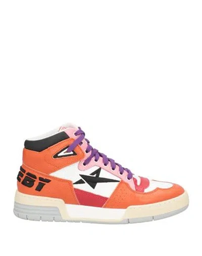 Aniye By Woman Sneakers Orange Size 10 Leather