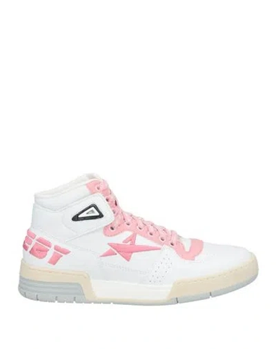 Aniye By Woman Sneakers White Size 11 Polyamide, Polyurethane