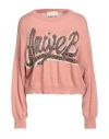 Aniye By Woman Sweater Antique Rose Size M Acrylic, Polyamide, Wool, Mohair Wool In Pink