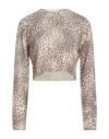 Aniye By Woman Sweater Beige Size L Polyester, Polyamide, Mohair Wool, Wool In Beige
