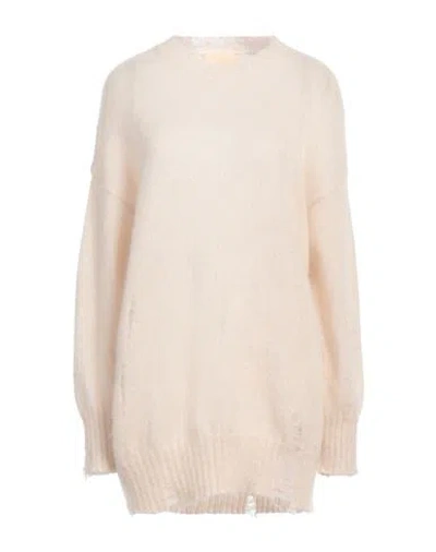 Aniye By Woman Sweater Beige Size Xs Mohair Wool, Polyamide, Wool