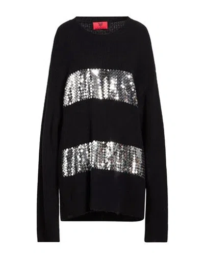 Aniye By Woman Sweater Black Size L Polyamide, Acrylic, Alpaca Wool, Elastane