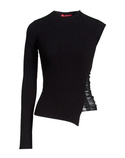 Aniye By Woman Sweater Black Size L Polyamide, Acrylic, Wool, Polyester, Elastane