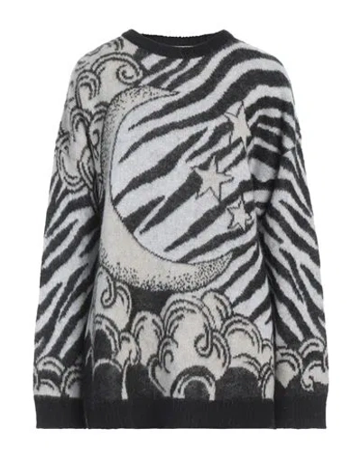 Aniye By Woman Sweater Black Size S Acrylic, Polyamide, Mohair Wool