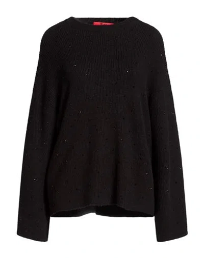 Aniye By Woman Sweater Black Size M Polyamide, Acrylic, Alpaca Wool, Elastane