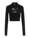 Aniye By Woman Sweater Black Size M Viscose, Polyester In Black