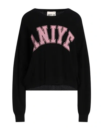 Aniye By Woman Sweater Black Size Onesize Cotton, Acrylic