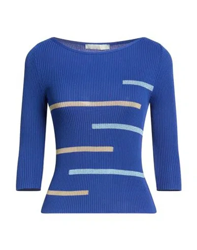 Aniye By Woman Sweater Blue Size 1 Viscose, Polyamide