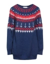 Aniye By Woman Sweater Blue Size M Acrylic, Mohair Wool, Polyamide, Wool