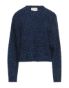 Aniye By Woman Sweater Bright Blue Size S Polyamide, Metal In Blue