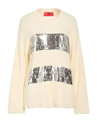 Aniye By Woman Sweater Cream Size S Polyamide, Acrylic, Alpaca Wool, Elastane In Black