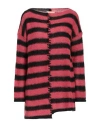 Aniye By Woman Sweater Fuchsia Size L Polyamide, Alpaca Wool, Acrylic In Pink