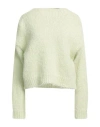 Aniye By Woman Sweater Light Green Size S Mohair Wool, Alpaca Wool, Polyamide