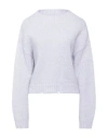 Aniye By Woman Sweater Lilac Size M Mohair Wool, Alpaca Wool, Polyamide In Purple